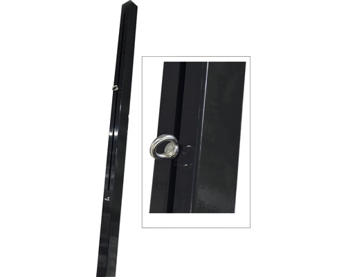 Poteau avec œillet pour la fixation d''accessoires