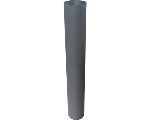 Cache-pot gris en plastique