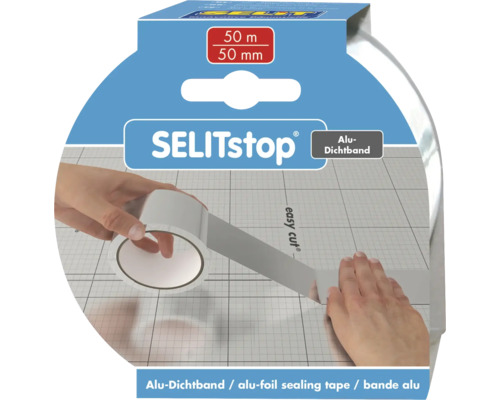 SELITstop® Alu- Dichtband 50m-selbstklebend