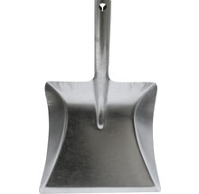 Kehrblech aus Metall mit Griff und Aufhängeloch