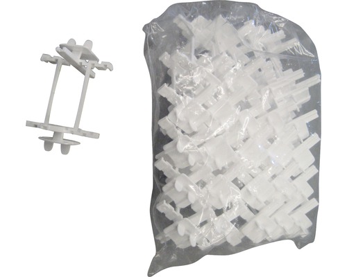 Unité d''emballage avec entretoises en plastique