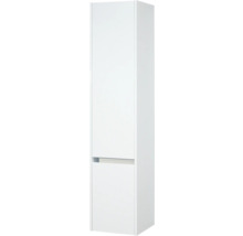 Armoire haute Dante blanc brillant 160x35x35 cm