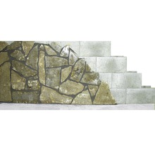 Bloc à bancher gris 50 x 36,5 x 25 cm (palette = 25 briques pleines + 5 pierres de finition)-thumb-4