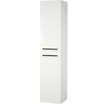 Armoire haute Sanox Seville couleur de façade blanc à haute brillance brillant 35 x 160 x 35 cm