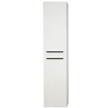 Armoire haute Sanox Seville couleur de façade blanc à haute brillance brillant 35 x 160 x 35 cm