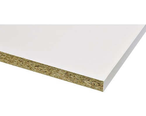 Panneau d'ammeublement blanc 19x200x2630 mm Panneau de particules avec revêtement