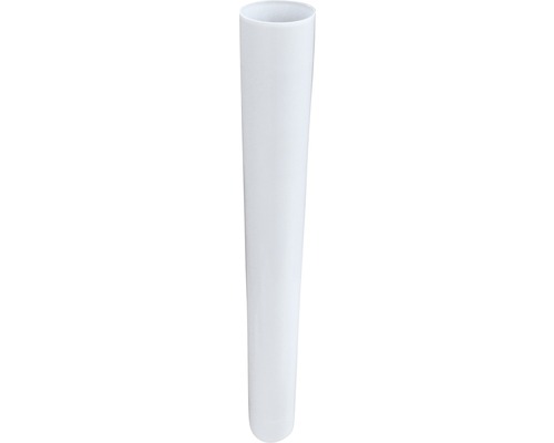 Tuyau de poêle Ø 110 mm 1000 mm tôle d'acier revêtue par poudre blanc spécial pour gaz Tuyau de poêle Ø 110 mm 1000 mm tôle d'acier revêtue par poudre blanc spécial pour gaz