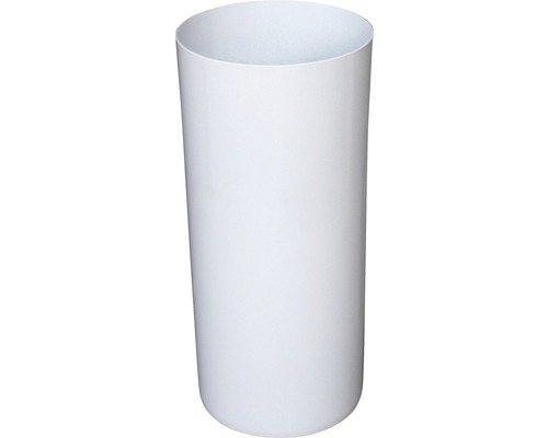 Tube en plastique blanc