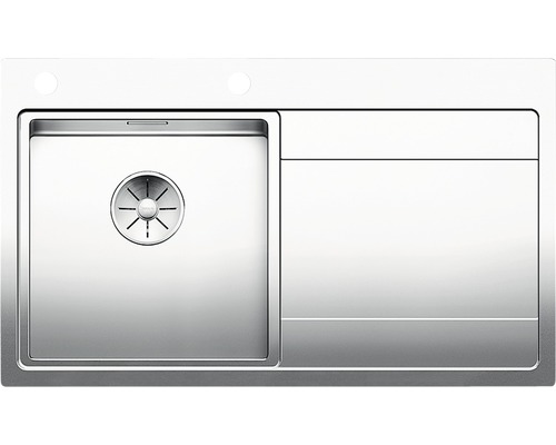 Évier Blanco DIVON II 45 S-IF 860 x 510 mm acier inoxydable brillant satiné 521657