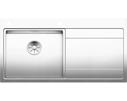 Évier Blanco DIVON II 5 S-IF 1000 x 510 mm acier inoxydable brillant satiné 521659