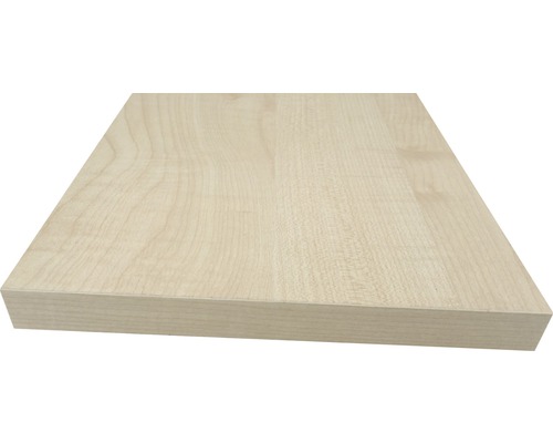 Holzplatte aus Ahorn
