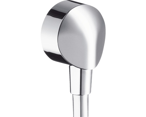 Raccordement de tuyau Hansgrohe Fixfit E avec clapet anti-retour chrome 27458000 Raccord de robinet en métal