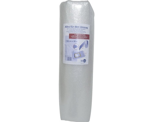 Cargo Point Luftpolsterfolie 1 x 20 m Rolle Luftpolsterfolie, 100 cm x 20 m, für Umzug und Transportschutz