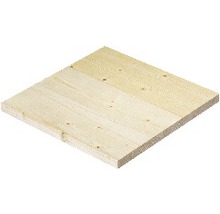 Holzplatte aus Fichte
