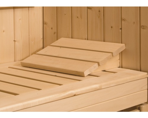 Appuie-tête pour sauna Weka en bois