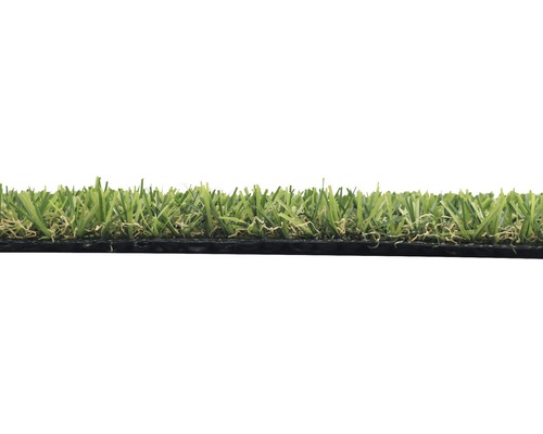 Gazon synthétique en coupe transversale