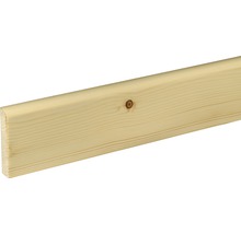 Baguette en bois d''épicéa avec bord arrondi