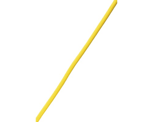 Câble textile H03VV-F 2x0,75 jaune 2 m