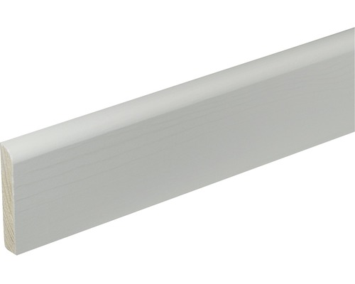 Plinthe SF377 pin blanc laqué 10 x 58 x 2400 mm