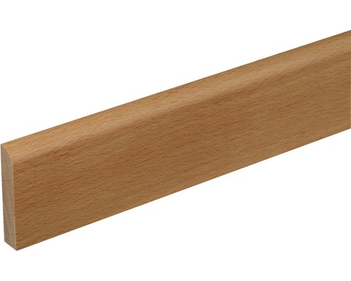 Plinthe Konsta SF377 hêtre laqué 10x58x2400 mm Plinthe en bois