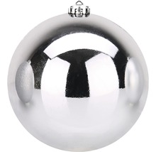 Silberne Christbaumkugel