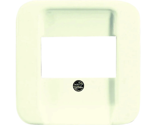 Plaque centrale cache pour prises de raccordement TAE/UAE Busch-Jaeger 2539-212 Duro 2000 QD blanc