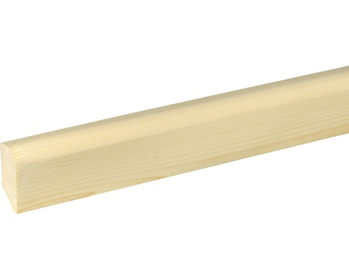 Sockelleiste SF381 Fichte Astig roh 19,5 x 45 x 2400 mm Holzprofil aus Fichte