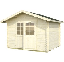 Abri de jardin Palmako Vivian 6,9 m² avec plancher 363 x 290 cm naturel