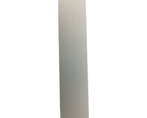 Chant ABS décor aluminium 2x23 mm rouleau = 75 m (au mètre, pas en vente)-0