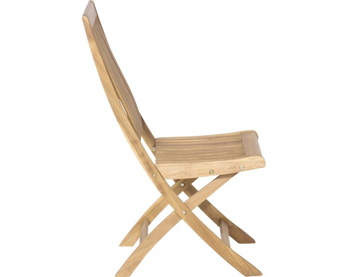 Chaise pliante en bois pour l''extérieur
