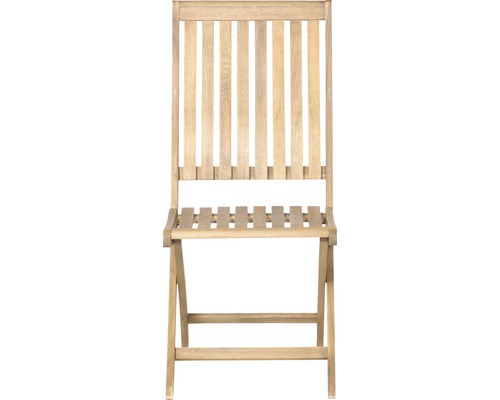 Chaise pliante en bois pour le jardin