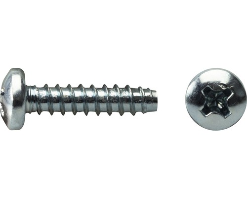 Vis à tôle à tête bombée arête de coupe DIN 7981 4,2x13 mm galv. zinguée, 1000 pièces Vis à tôle à tête bombée arête de coupe DIN 7981 4,2x13 mm galv. zinguée, 1000 pièces