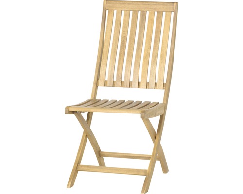 Chaise de jardin en bois, pliante