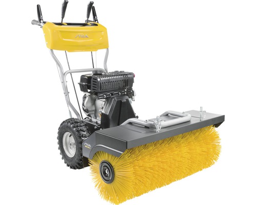 Benzin-Kehrmaschine STIGA SWS 800 ( Schneeschild optional ) Kehrmaschine für den Aussenbereich