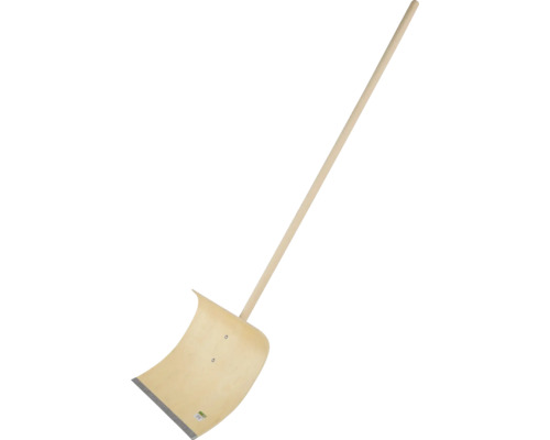 Pelle à neige en bois avec manche en bois