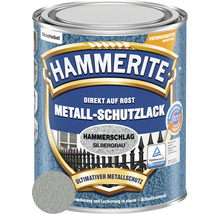 Peinture à effet martelé HAMMERITE Laque à effets gris argent 250 ml