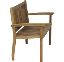 Banc de jardin Siena Garden Paleros 3 places acacia marron