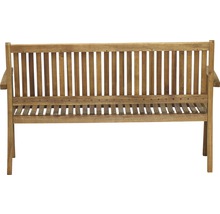 Banc de jardin Siena Garden Paleros 3 places acacia marron