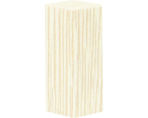 SKANDOR Eckenstäbchen PVC foliert eiche creme SF422 16,5 x 16,5 x 40 mm 2 Stück Holzbaustein