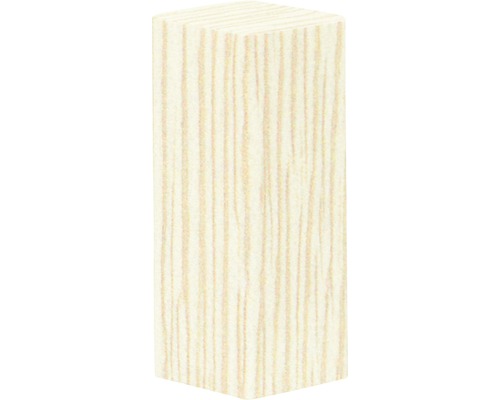 Barrettes d'angle SKANDOR PVC plaxé chêne crème SF422 16,5x16,5x40 mm 2 pièces