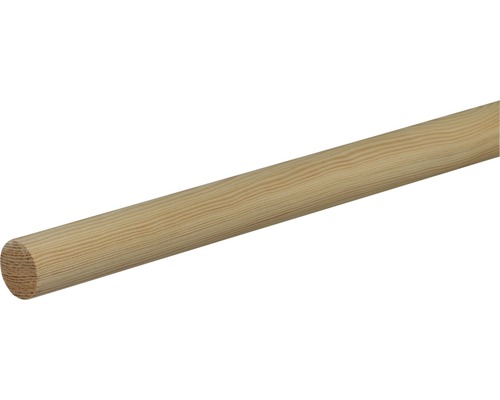 Rundstab Fichte/Kiefer roh Ø 28 mm L:1000 mm Holzrundstab