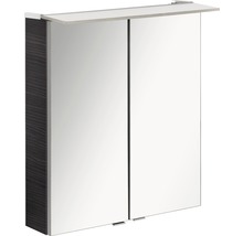 Spiegelschrank FACKELMANN B.perfekt 60 x 15 x 69 cm weiß 2-türig LED