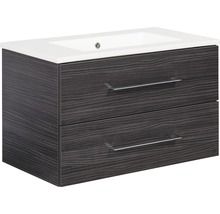 Waschtischunterschrank mit zwei Schubladen und Waschbecken