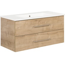 Kit de meubles de salles de bain FACKELMANN B.perfekt chêne noueux 51x103 cm