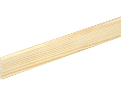 Baguette de recouvrement Konsta pin brut 5x40x2000 mm