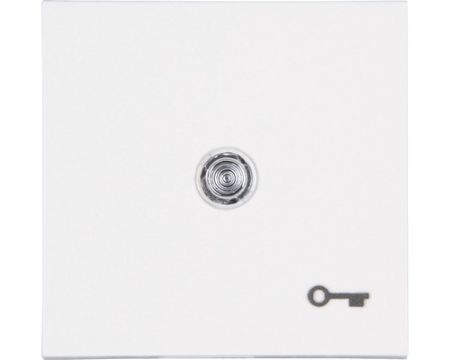 Interrupteur à bascule symbole clé blanc pur Kopp Athenis 490462001