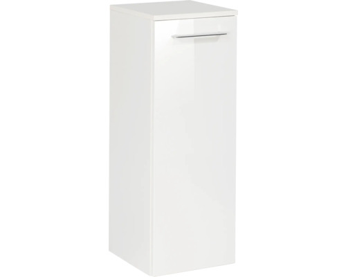 Armoire midi Fackelmann B.perfekt blanc haute brillance 81x30.5x32 cm