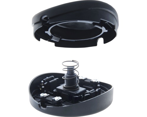 Zweiteiliger Klingeltaster mit Feder