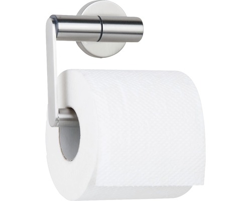 Toilettenpapierhalter aus Metall mit Papierrolle
