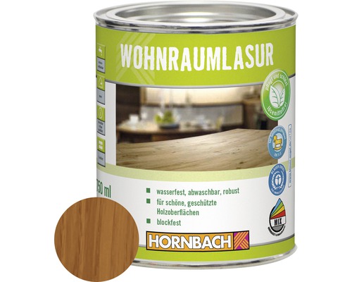 HORNBACH Wohnraumlasur teak 750ml-0